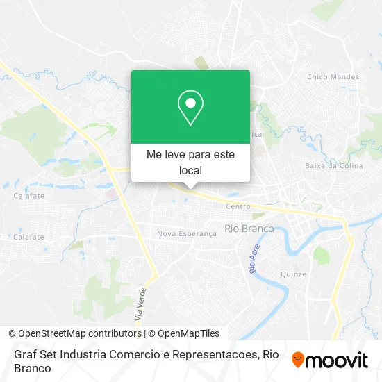 Graf Set Industria Comercio e Representacoes mapa