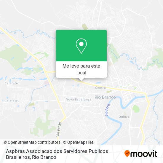Aspbras Associacao dos Servidores Publicos Brasileiros mapa