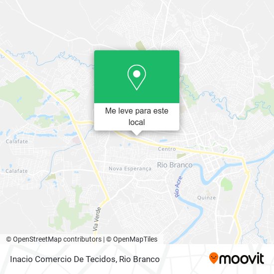 Inacio Comercio De Tecidos mapa