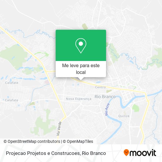 Projecao Projetos e Construcoes mapa