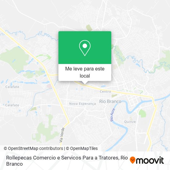 Rollepecas Comercio e Servicos Para a Tratores mapa
