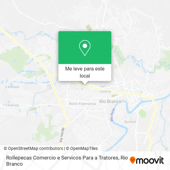 Rollepecas Comercio e Servicos Para a Tratores mapa