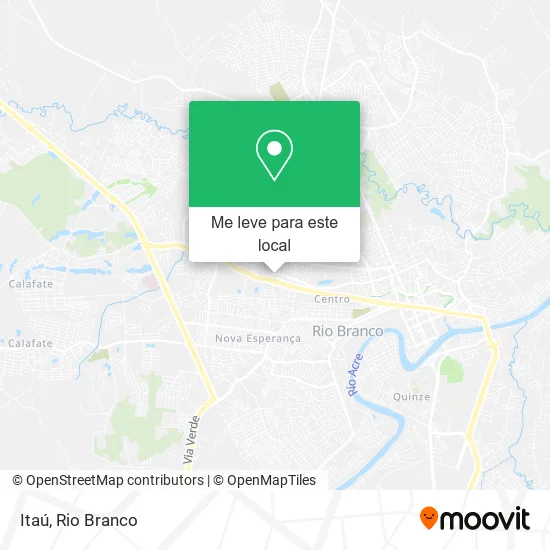 Itaú mapa