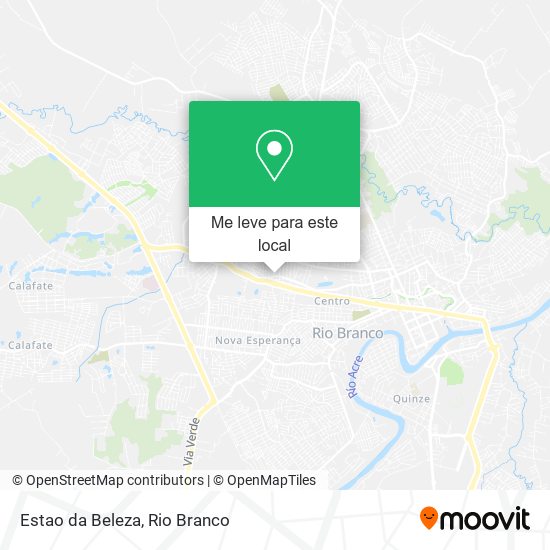 Estao da Beleza mapa