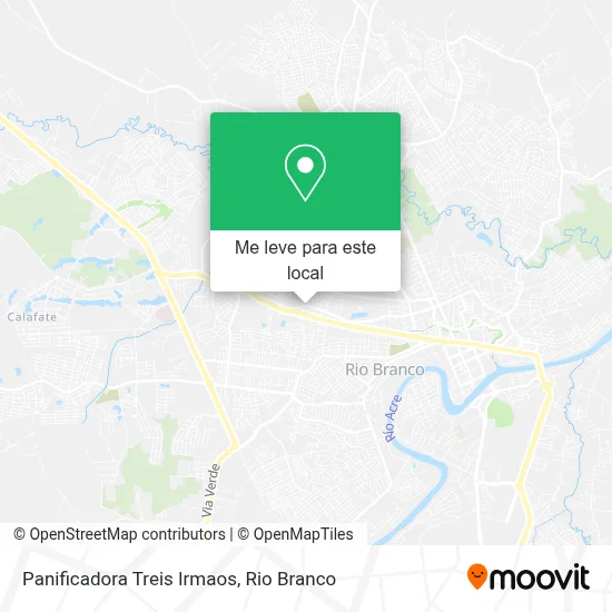 Panificadora Treis Irmaos mapa