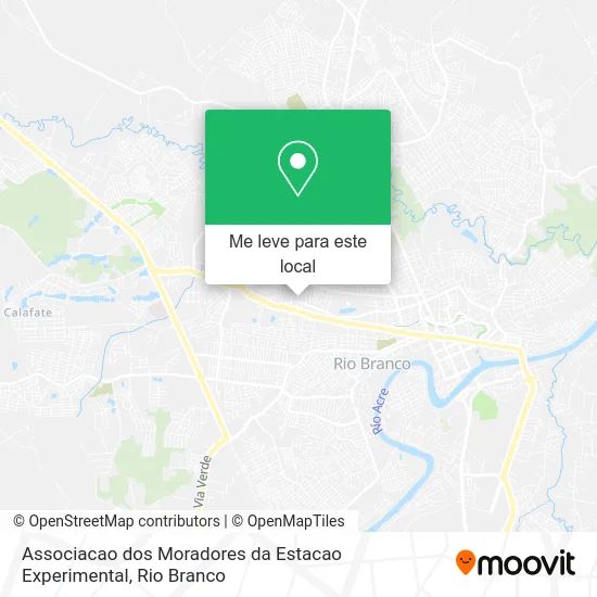 Associacao dos Moradores da Estacao Experimental mapa