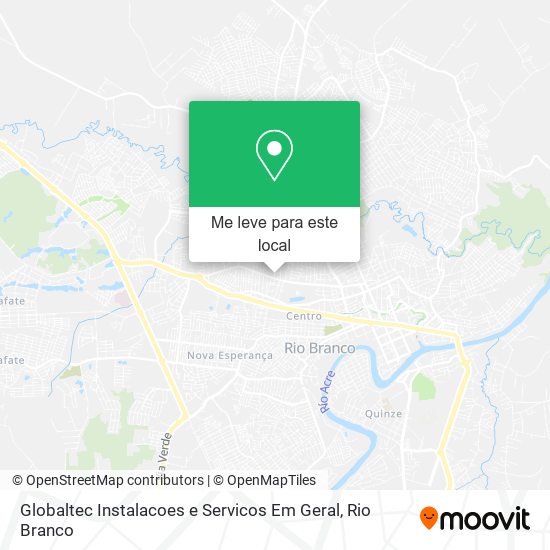 Globaltec Instalacoes e Servicos Em Geral mapa