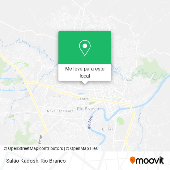 Salão Kadosh mapa