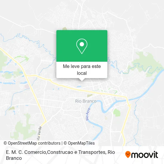 E. M. C. Comercio,Construcao e Transportes mapa