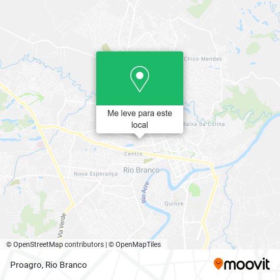 Proagro mapa