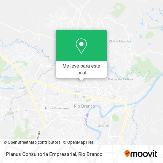 Planus Consultoria Empresarial mapa