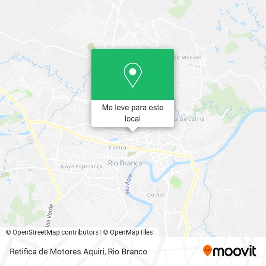 Retifica de Motores Aquiri mapa