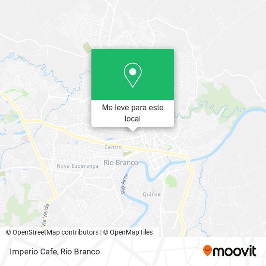 Imperio Cafe mapa