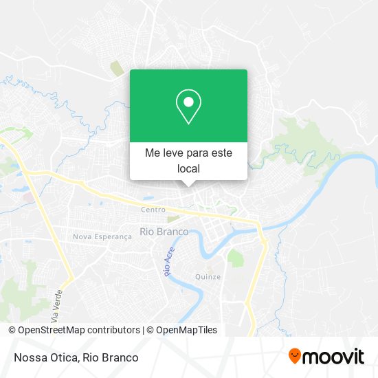 Nossa Otica mapa