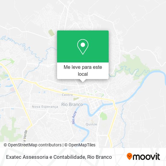 Exatec Assessoria e Contabilidade mapa