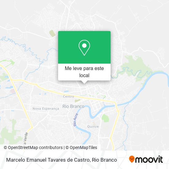 Marcelo Emanuel Tavares de Castro mapa