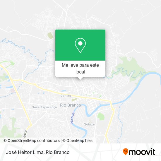 José Heitor Lima mapa
