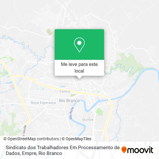 Sindicato dos Trabalhadores Em Processamento de Dados, Empre mapa