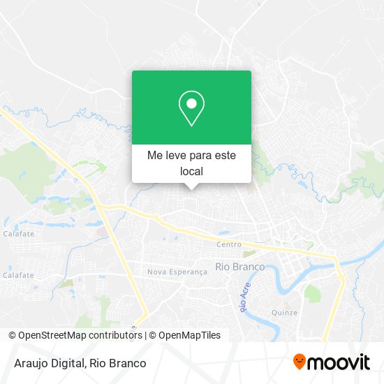 Araujo Digital mapa