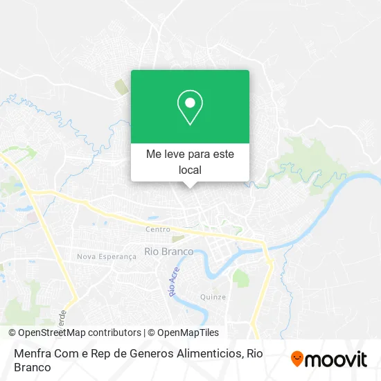 Menfra Com e Rep de Generos Alimenticios mapa