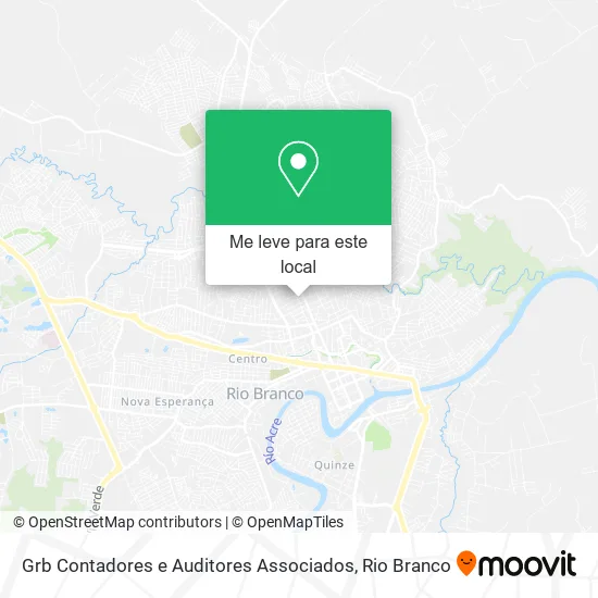 Grb Contadores e Auditores Associados mapa