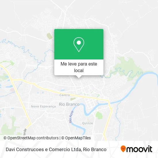Davi Construcoes e Comercio Ltda mapa