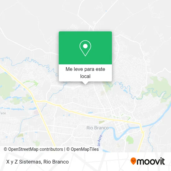 X y Z Sistemas mapa
