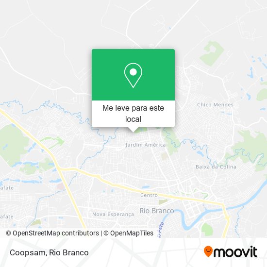 Coopsam mapa