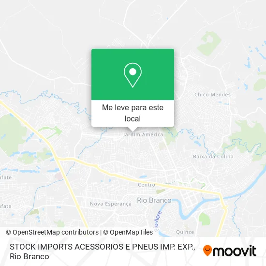 STOCK IMPORTS ACESSORIOS E PNEUS IMP. EXP. mapa