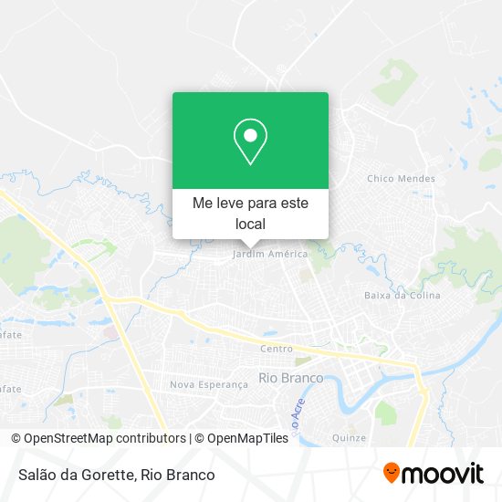 Salão da Gorette mapa