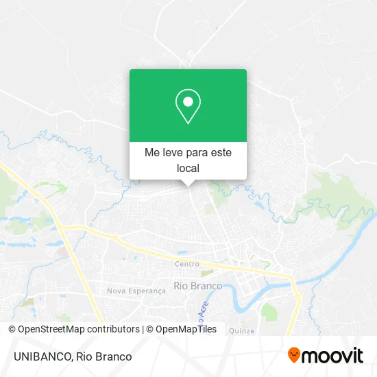 UNIBANCO mapa