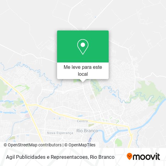 Agil Publicidades e Representacoes mapa