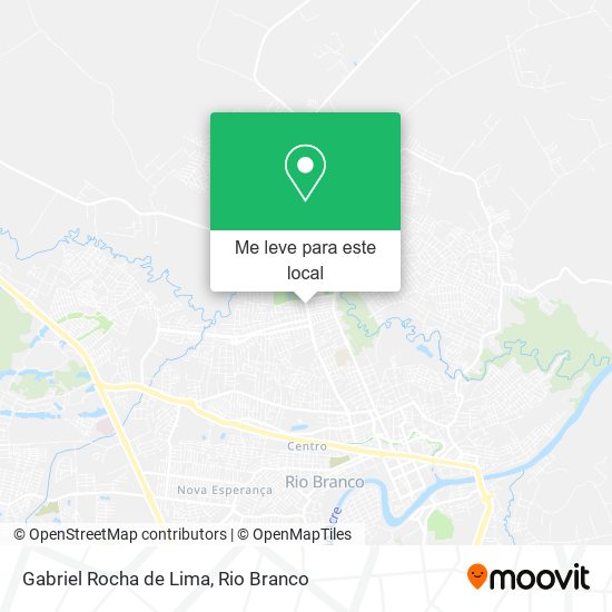 Gabriel Rocha de Lima mapa