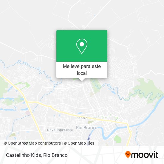 Castelinho Kids mapa