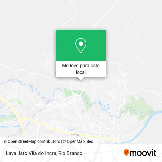 Lava Jato Vila do Incra mapa