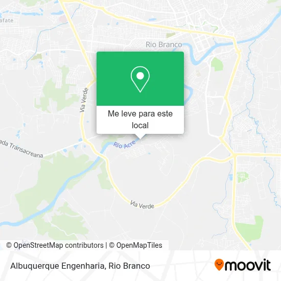 Albuquerque Engenharia mapa