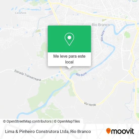 Lima & Pinheiro Construtora Ltda mapa