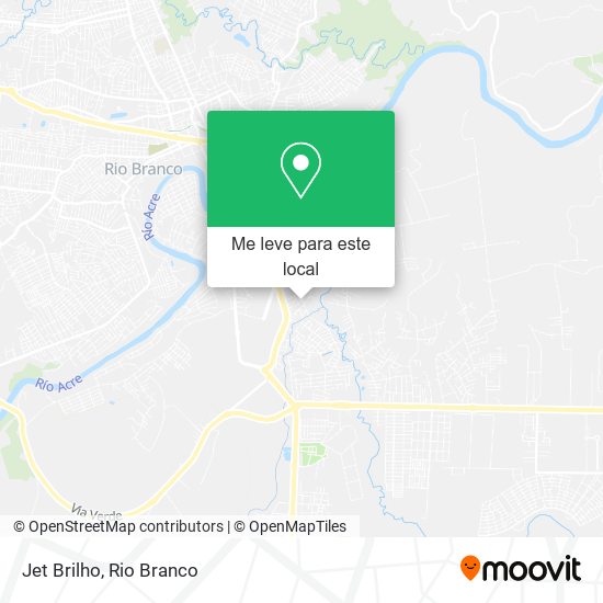 Jet Brilho mapa