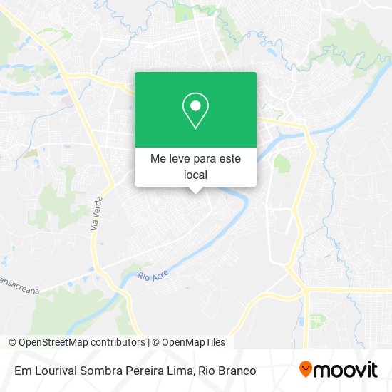 Em Lourival Sombra Pereira Lima mapa