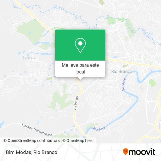 Blm Modas mapa