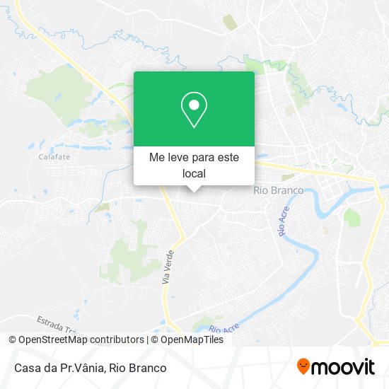 Casa da Pr.Vânia mapa