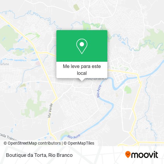 Boutique da Torta mapa