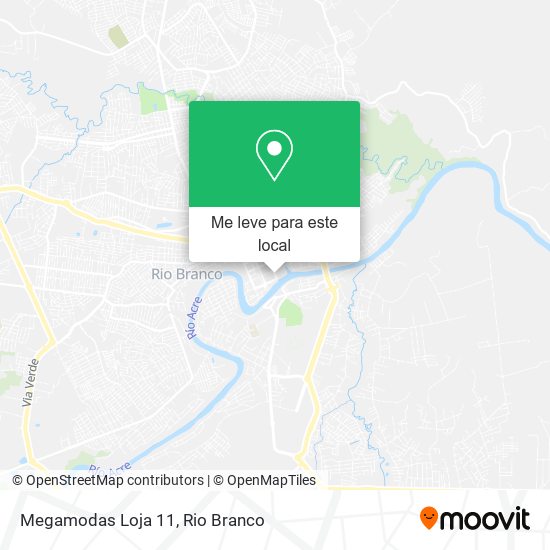 Megamodas Loja 11 mapa
