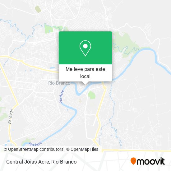 Central Jóias Acre mapa