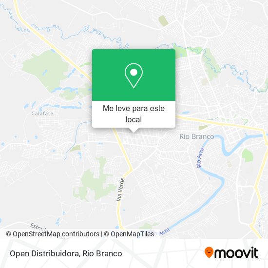 Open Distribuidora mapa