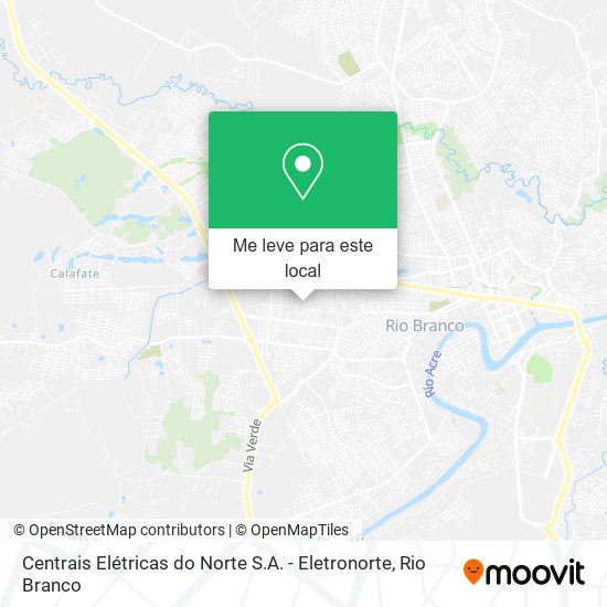 Centrais Elétricas do Norte S.A. - Eletronorte mapa