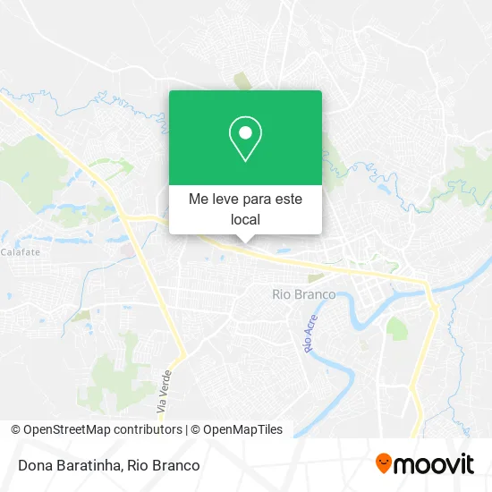 Dona Baratinha mapa