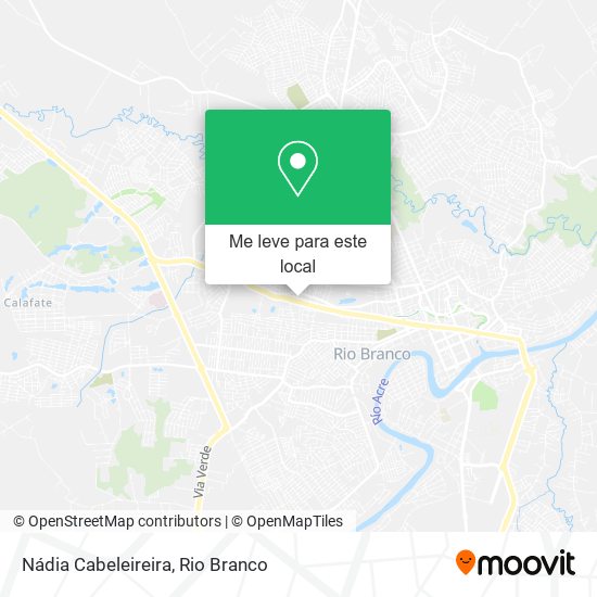 Nádia Cabeleireira mapa
