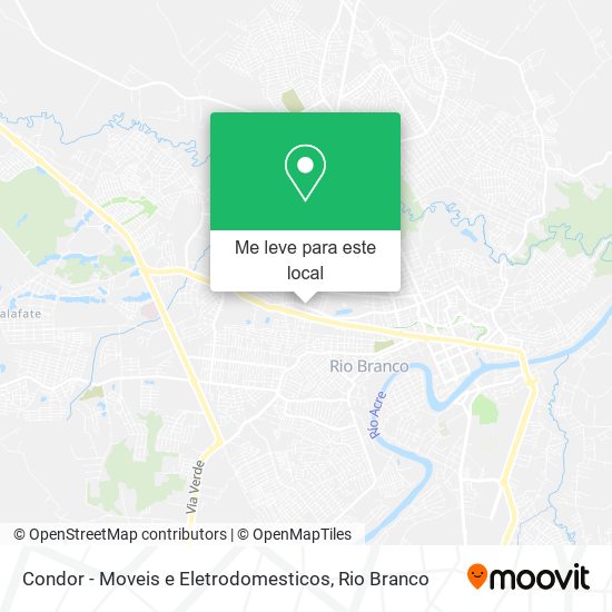 Condor - Moveis e Eletrodomesticos mapa