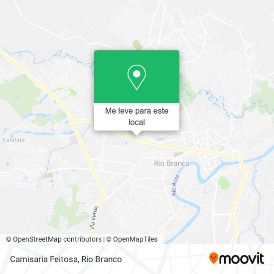 Camisaria Feitosa mapa